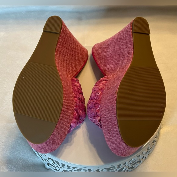 Women’s Pink Wedges Size 7.5 by Mata - Picture 11 of 15